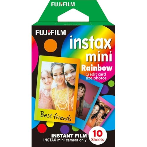 Fujifilm Instax Mini Instant Multi Colored Film, 10 Sheets, (3 Pack Value Set)... (Rainbow) - image 3