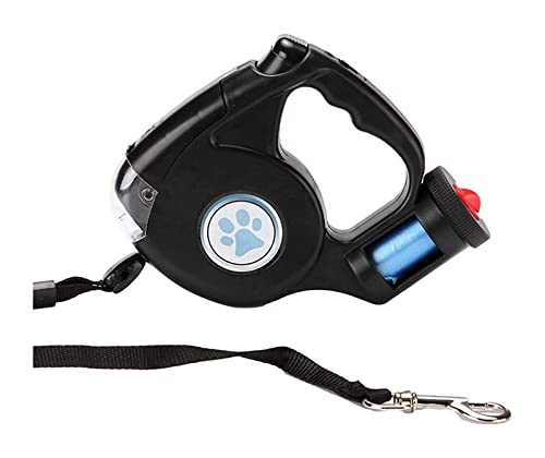 Laisse rétractable pour chien jaune pour sécuriser les sorties de nuit - 7