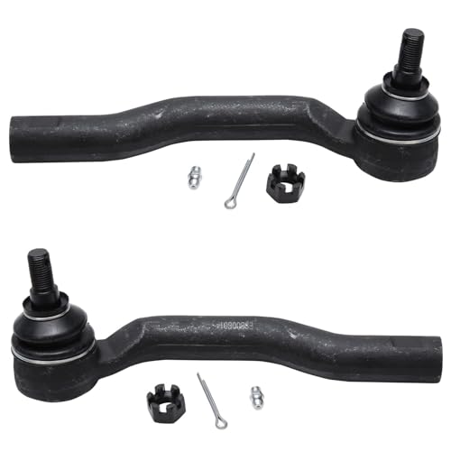 Image of Detroit Axle - 10pc Front End Kit for 2007 2008 2009 2010 2011 2012 2013 Mazda CX-9, 2 Lower Control Arms with Ball Joints Assembly 2 Sway Bars 4 Inner Outer Tie Rods 2 Boots Replacement