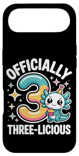 ������Three Licious Funny 3�Βa���� Axolotl �X�}�z�P�[�X iPhone Air �p