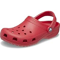 Crocs Unisex Kids Classic Clog K Clogs, Varsity Red, 13 UK Child
