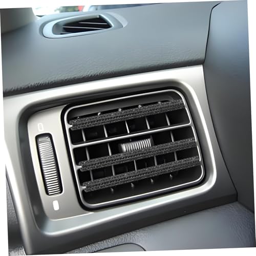 Tiras decorativas para salida de aire de coche Mikinona, 10 piezas con gemas de interior 7