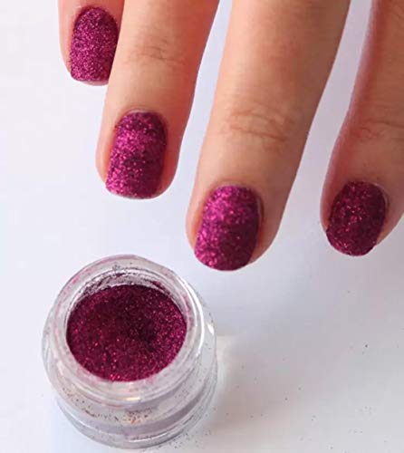 Image of Sparkling Nail Art Glitter Powder Set 12 Pcs (Multicolor) (a10)