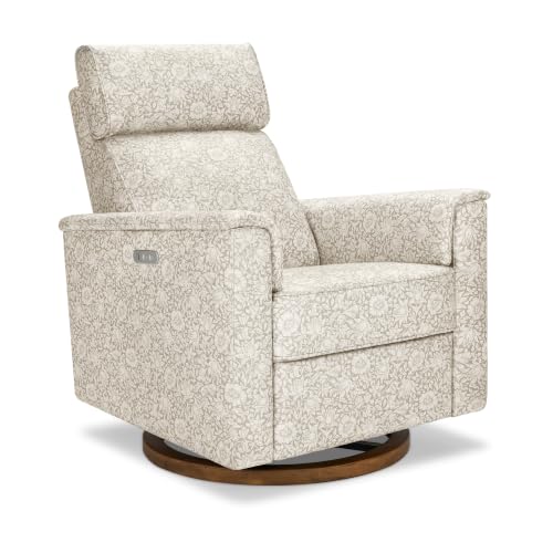 Image of NAMESAKE Willa Plus Power Recliner in Mallow in Ash Performance Eco-Weave