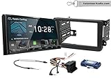 Kenwood DMX706S Double Din Radio Install Kit With Apple CarPlay, Android Auto, Sirius XM Ready Fits 2012-2014 Volkswagen Beetle, 2010-2014 Golf, 2006-2015 Jetta