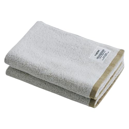 神藤タオル ユキネ ミニバスタオル ki(黄)・2枚セット オーガニックコットン 綿100% SHINTO TOWEL 泉州タオル