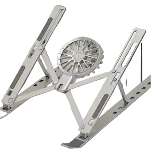 Base plegable compatible para laptop 18 pulgadas con ventilador miniatura 2