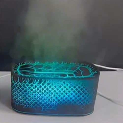 Difusor aromático eléctrico con luz y apagado auto miniatura 6