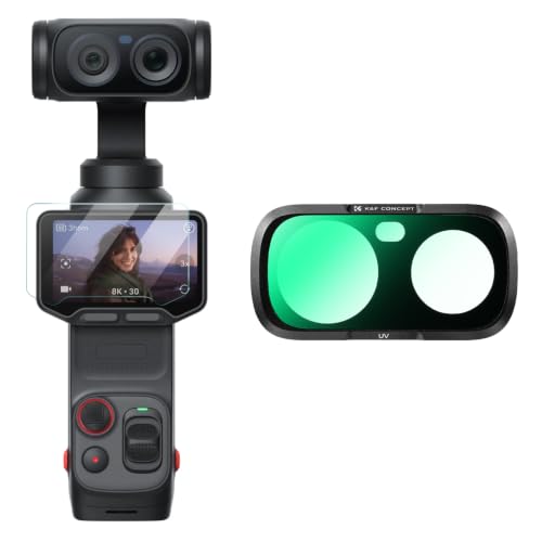 K&F CONCEPT Filtro UV Compatible con Insta360 Luna Ultra, Montaje Magnético, 28 Capas Repelente al Agua, Compatible con Gimbal