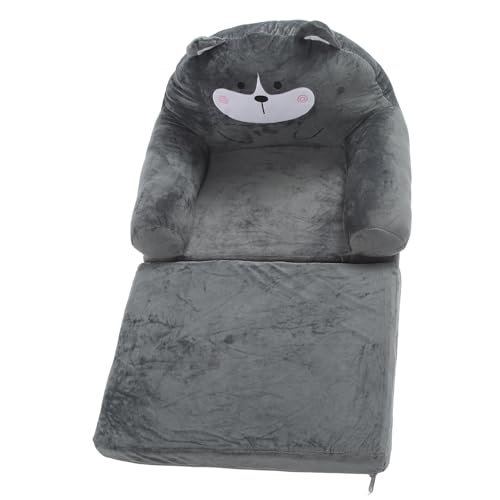 Cryfokt Asientos para Bebés Sofá Convertible para Bebés Sofá para Niños de Tela Súper Suave para Mirar Televisión y Descansar (Plegar por la Mitad)