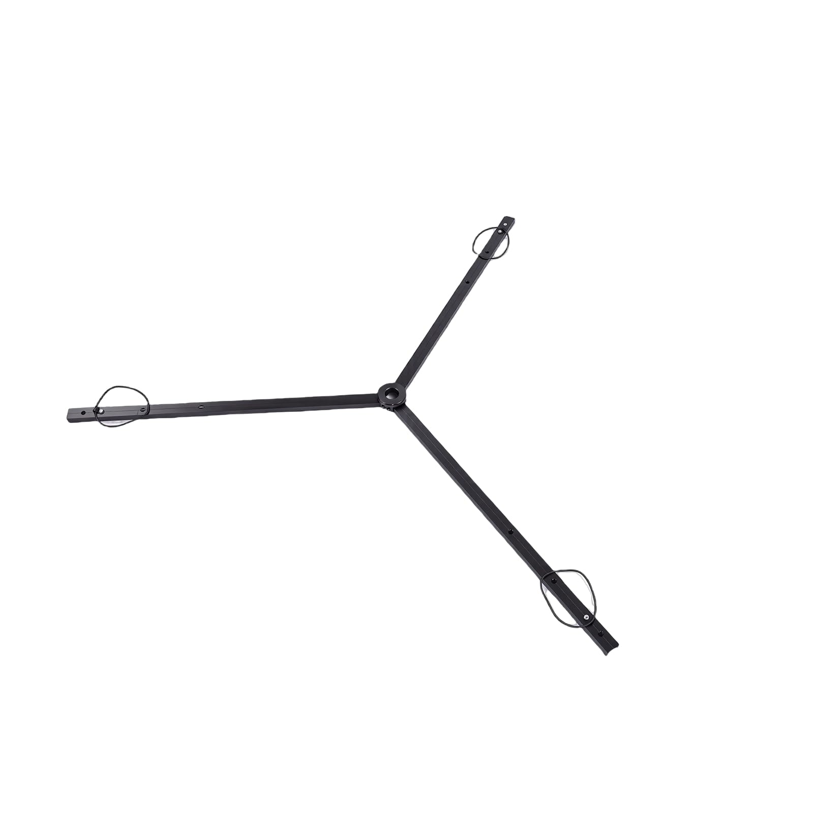 Bewinner Stabilizator Statywu Prowadnica Podłogowa, Składany Aluminiowy Trójkątny Stabilizator Rozporowy do Zestawu do Poziomowania, Sprzętu Fotograficznego i Geodezyjnego, Trwałe Anodowane ze