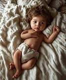 BABESIDE Reborn Baby Dolls Silicone Full Body, 12 inch Eye Open Reborn Baby Dolls, Blue Eyes Silicone Baby Girl Doll with Golden Hair, Realistic Baby Dolls Silicone Full Body