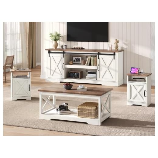 Farmhouse Table Set with Storage Solutions