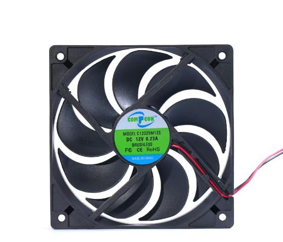 Generic 4 Inch 12V DC 0.23A Brushless Cooling Fan for Desktop, Server, Gaming Console, Laptop, Switch-image-24