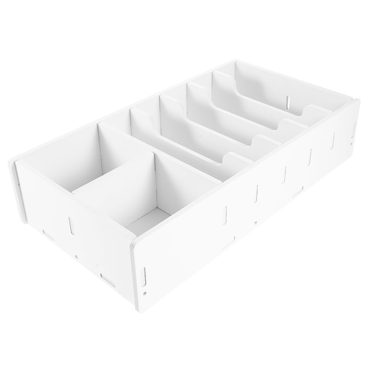 Gadpiparty Counting Money Box Cash for Notes Bills Desktop Storage Organizer Calculator Holder for Classroom Home