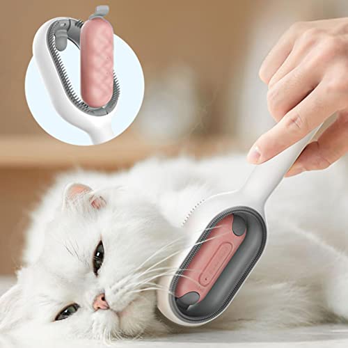 Removedor Nós Animais Estimação, 4 em 1 removedor tapete pele animal estimação, Pente Pelo Gato Dupl