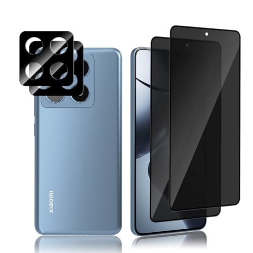 Protection écran Xiaomi 14T Pro 5G anti-rayures 9H avec double couvre-objectif photo