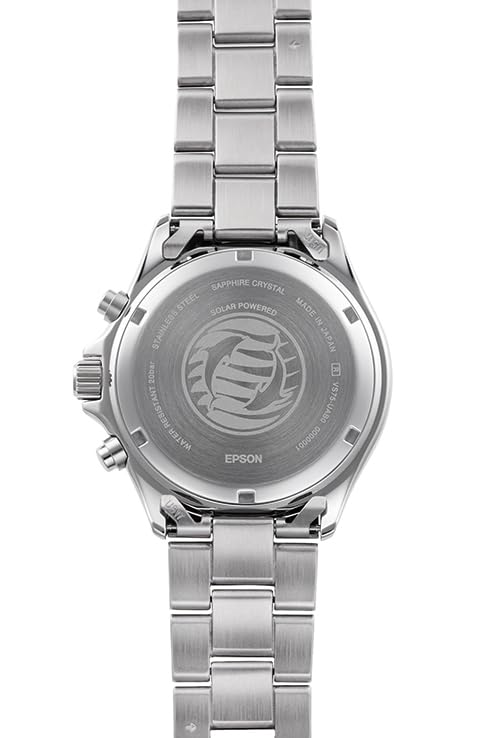 Image of Orient Mako Solar Panda, Sky blue, Bracelet Type