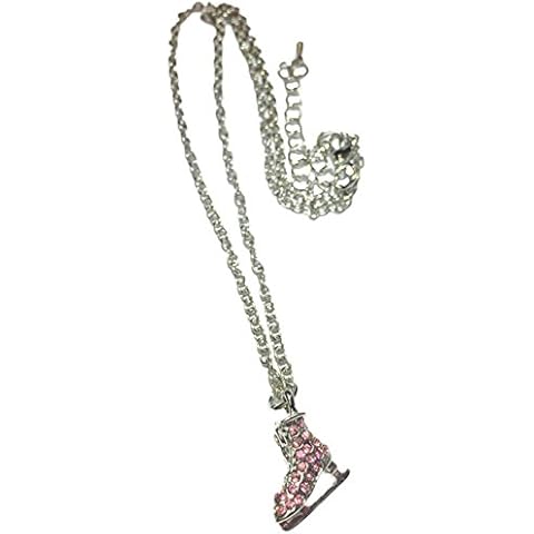 ChloeNoel Necklace AC-NL01-SP (Silver/Pink) Cover