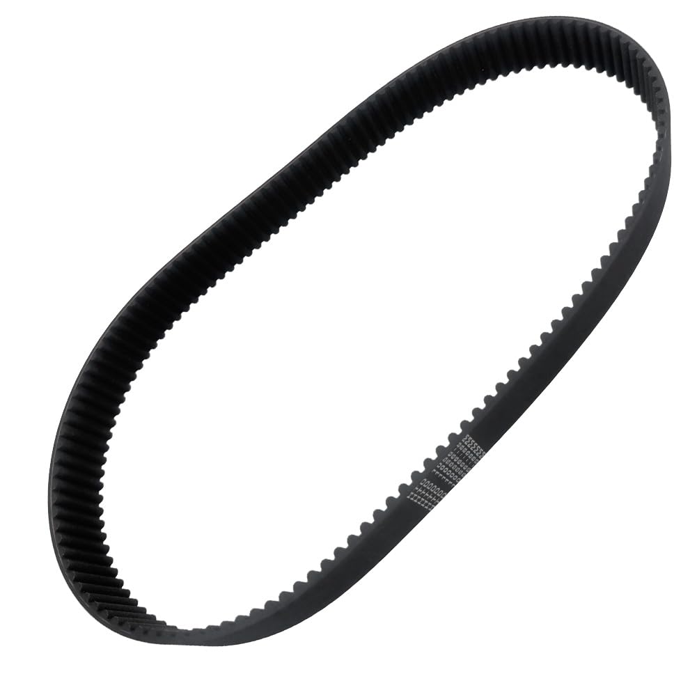 Drive Belt BDL-30853-ST 8mm 1 1/2" 132 Tooth Compatible with Harley-Davidson Electra Glide FLH 1965-1978, Low Rider FXS 1977-1978 w/ 61-41 62-39 62-40 Rear Front Pulley BDL-30853 ST