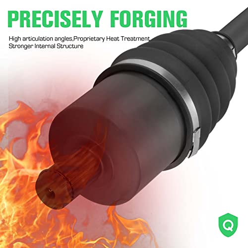 Image of Youxmoto CV Axle Front Left /Right for Polaris RZR XP 1000 2014-2019 & 2023 (Highlifter 2016 Only); RZR XP 4 1000 2014-19 /2022-2023, For 1333123, 1333283, 1333420, 1334308, (Pair) Drive Half Shaft