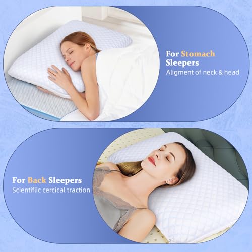 Sofglowly Ultra Thin Flat Pillows For Sleeping thumb #4