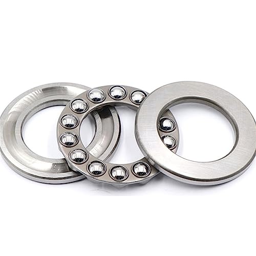Palier de butée de type roulement axial à billes 51101 en acier - 6