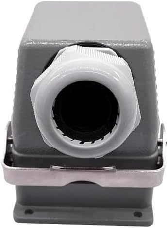 Heavy Duty Connectors HDC-HE-032-1/2 F/M 32pin 16A Industrial Rectangular Aviation Connector Plug Screw Connection(Hdc-he-032-2)