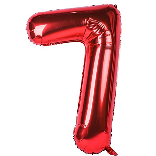 Grande Numero Palloncini Mylar Foil Gas Elio