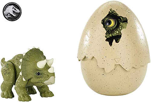 Preisvergleich Produktbild Mattel Jurassic World FMB95 - Schlüpfender Dino Triceratops