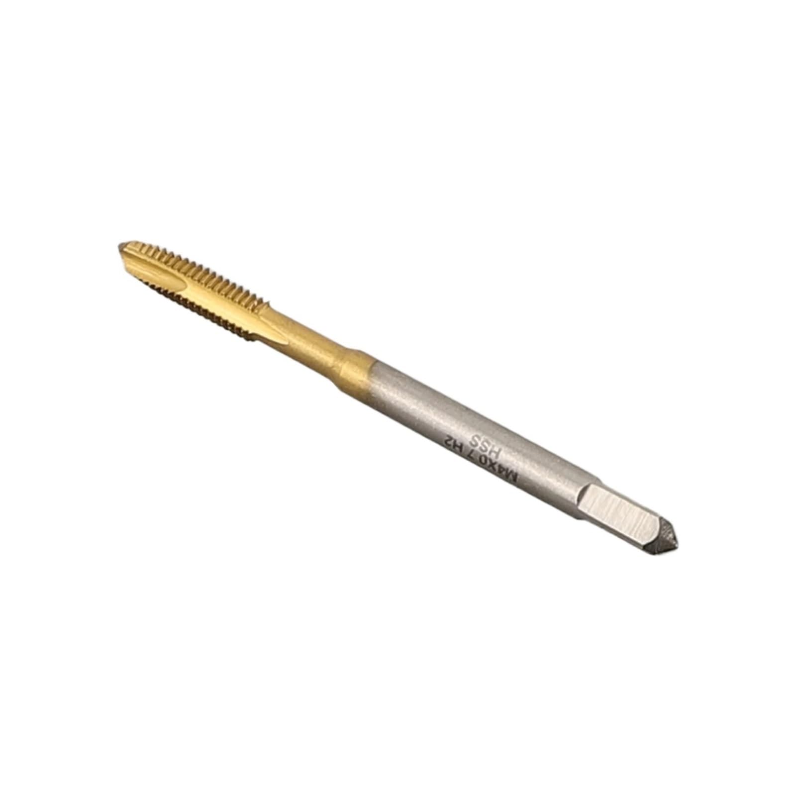 Cygwnaq M4 Industrial-Grade M2-Metric Hss Coated Straight Flute Thread Tap For Machinery Manufacturing And Furniture Assembly