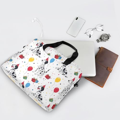 Funda de laptop con diseño de perro dálmata, 13-15.6 pulg miniatura 7