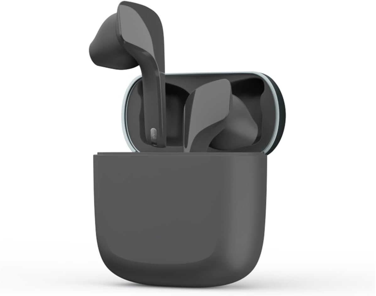 Sabbat JetPods Wireless Bluetooth 5.2 Headset Earbuds 2023 Sound Quality in-Ear Sports Headphones for iPhone Samsung iPad Android (Graphite Black)