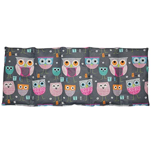Franzis Nähstube Almohada de espelta búho 50x20cm