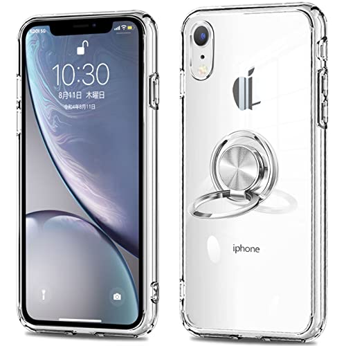 Amazon.co.jp: fusinong iPhone XR ケース リング付き クリア