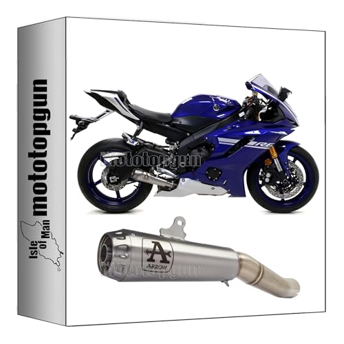 Pot echappement Arrow Pro-Race nichrom pour Yamaha YZF R6 2017-2021