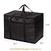 DIOMMELL XL Insulated Reusable Grocery Bags with Sturdy Zipper Reinforced Bottom & Handles, Foldable Washable Heavy Duty Cooler Totes for Hot or Cold Food Delivery, Groceries, Travel, Shopping