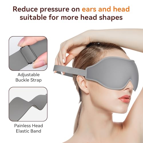 Sleep-Mask-EVA-BELLE-Eye-Mask-for-Sleeping-Light-Blocking-Sleeping-Mask-Soft-Breathable-Sleep-Masks-for-Women-Men-Smooth-Sleep-Eye-Mask-Eye-Cover-Soft-Eye-Shade-Cover-3D-Memory-Foam-Adjustable