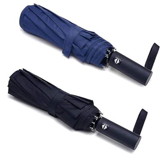 UV Umbrella for Sun & Rain – Auto Open/Close | Windproof | Travel-Friendly 3-Fold Design | SPF 50+ Coated | Big Canopy, Easy to Carry-image-18