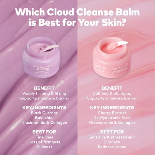 Image of The Original MakeUp Eraser Cloud Cleanse MakeUp Erasing Balm - Melting Cleanser & Remover for Face - Visibly Firms with Niacinamide, Collagen & Black Currant - Spatula Included - 1.28 oz