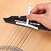 Aiofaervy Guitar Luthier Tool Set,Including Fret Crowning File,Guitar Radius Gauge,String Action Ruler Gauge,Blades Feeler Gauge,Needle File,Fingerboard Guards for Guitar and Bass Setup