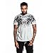 Affliction Men's T-Shirt, Vintage Gothic Cross Vault Design, Short Sleeve Graphic Print, Y2K (US, Alpha, Small, Regular, Regular, Silver Lava Wash (Homage))