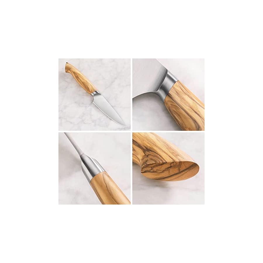 Cangshan OLIV Series 3.5-Inch Paring Knife, Forged Swedish 14C28N Steel, 501639