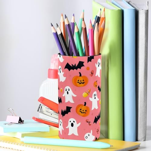 Pot à crayons Halloween musical pour décorer votre bureau d'automne