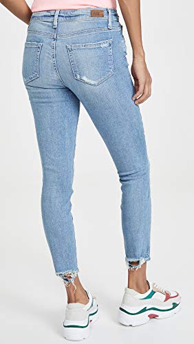 PAIGE Women's Hoxton High Rise Ultra Skinny Fit Raw Hem Crop Jean3