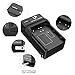 EN-EL3e LP Battery Charger for Nikon EN-EL3e, EL3, EL3a, Compatible with Nikon D50, D70, D70s, D80, D90, D100, D200, D300, D300s, D700 Digital SLR Cameras, Replacement for MH-18, MH-18a, MH-19 Charger