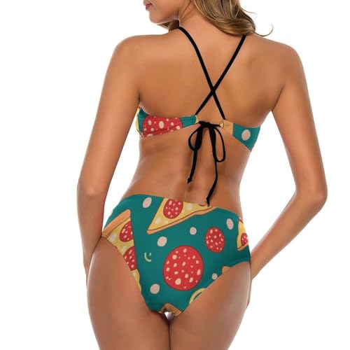 Supdreamc Women's Retro Boho Bikini Set Two Pieces Swimsuit4