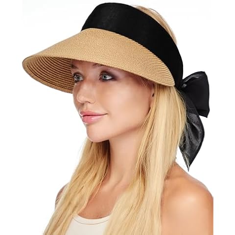 FURTALK Straw Sun Visor Hat Cover
