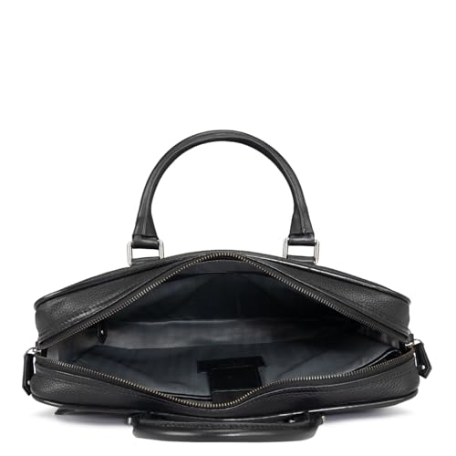 Image of Da Milano Leather Laptop Bag for Men & for Women - Fits Up To 15 inch Laptop (6166A)