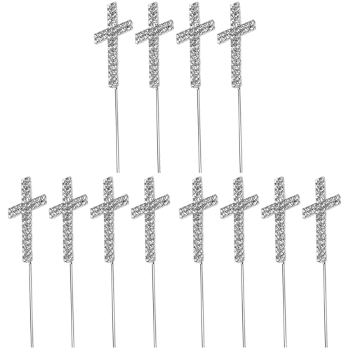 Croix en cristal ibasenice pour cupcake et gâteau afin de réussir sa décoration chrétienne